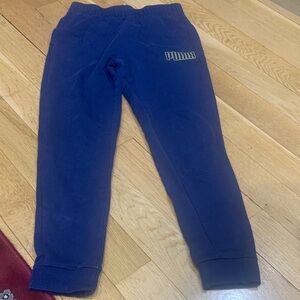 Puma Kids Royal Blue Jogger Sweatpants